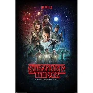 STRANGER THINGS 포스터 4종 세트