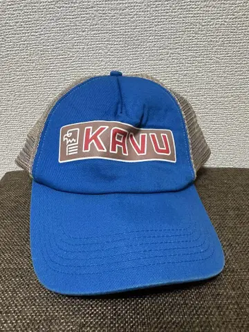 KAVU 파랑 메쉬 캡