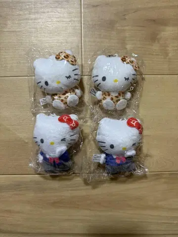 키티 봉제 인형 볼체인 갸루 헬로키티 가챠 산리오