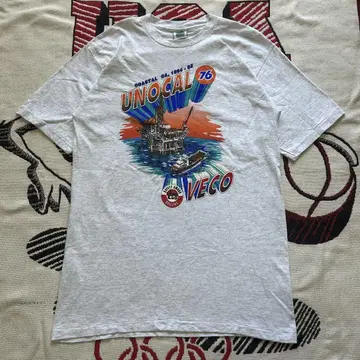 [기업T] 90s 티셔츠 USA제 UNOCAL 76 빈티지