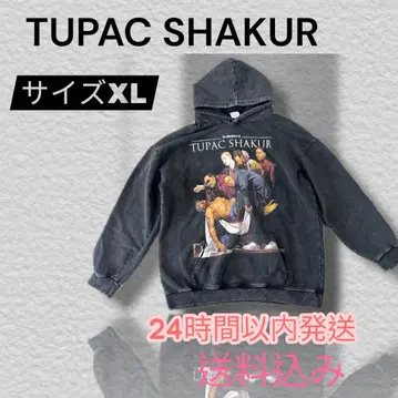 TUPAC SHAKUR 그래픽 후드티
