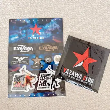 YAZAWACLUB 와펜 스티커