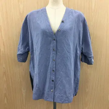 에부르 마 혼방 반팔 셔츠 F0904A18