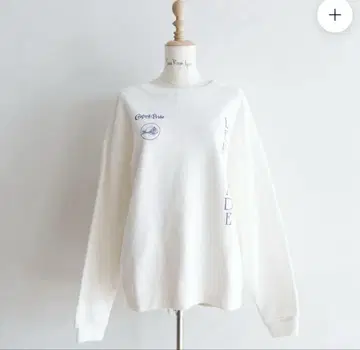 새상품 SeaRoomlynn LEMON 그래픽 베이직 Sweat 화이트