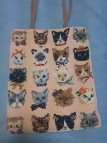 페이러 고양이 토트백