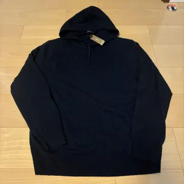 J.CREW 제이크루 새상품 L 네이비 캐시미어 후드 니트