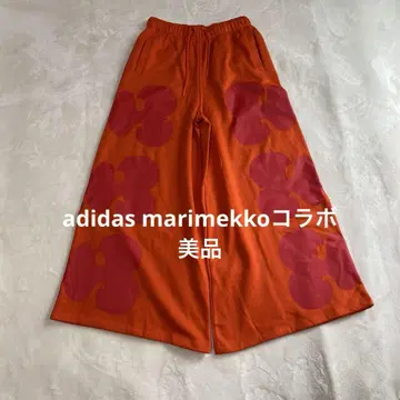 ( adidas marimekko 콜라보 ) 여성용 맨투맨 와이드 팬츠