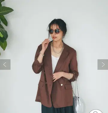 [ 홈 케어 가능한 ] 시어 테일러드 자켓