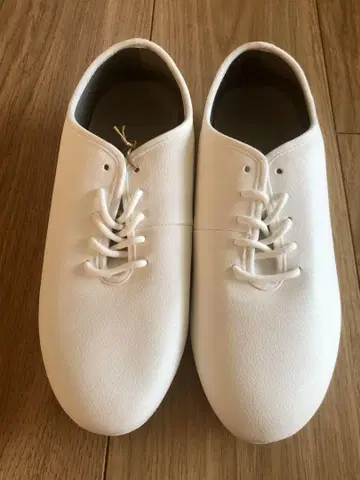 무인양품 가죽 자투리 재활용한 레이스업 슈즈 23cm