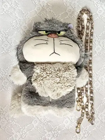 루시퍼 봉제 인형 미니백 Plush Pochette