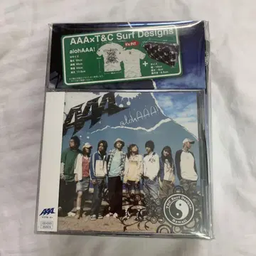한정 생산 레어 레어템 AAA T&C 티셔츠 파우치 alohAAA! CD