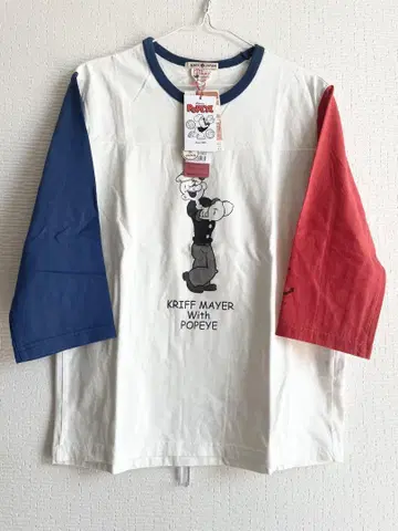 M 사이즈 뽀빠이 셔츠 MADE IN JAPAN