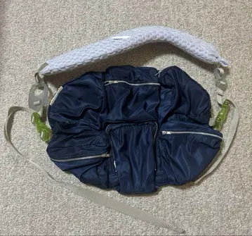 mikiosakabe 7 pockets bag 네이비