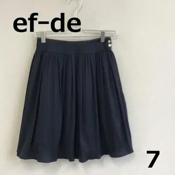A0904A07 [ ef-de ] 플레어 스커트