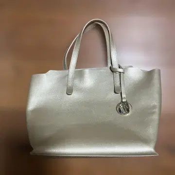 FURLA 샐리 골드 가죽 핸드백