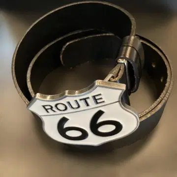 루트 66 가죽 벨트
