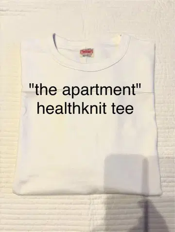 the apartment healthknit 풋볼 tee
