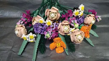 레고 보타니컬 10280 플라워 부케 꽃 + 덤 레고 정품 부품