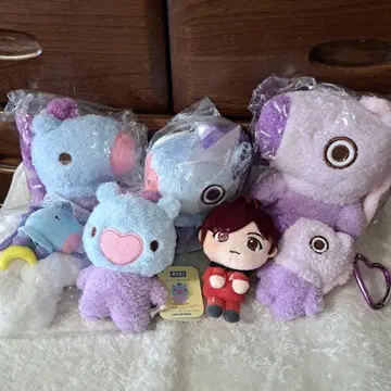 BT21 mang 봉제 인형 세트 jhope 호비 호석