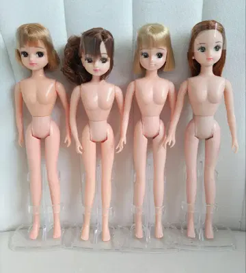 정크제품 리카짱 인형 4체 세트