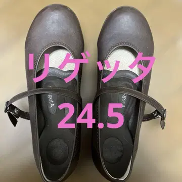 리게타 펌프스 24.5 짙은 갈색