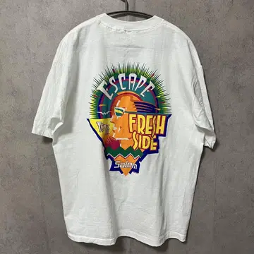 빈티지 90s 세일럼 시가렛 프레쉬 사이드 랩 XL