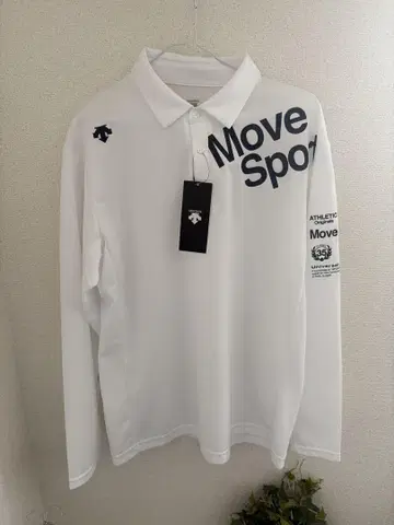DESCENTE Move Sports 카노코 긴팔 피케 셔츠