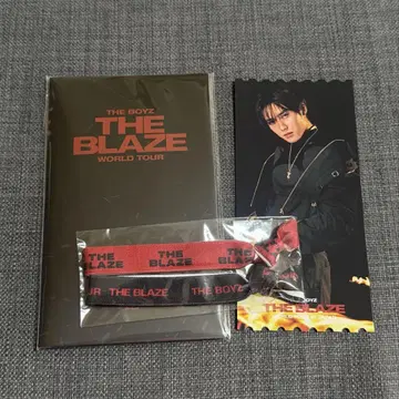 THE BLAZE 고베 SS석 입장 혜택 트레이딩 카드 세트 헤어밴드