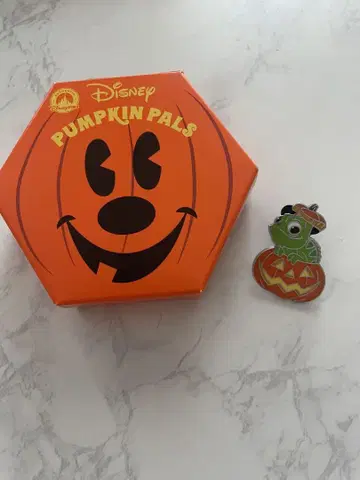 디즈니 시크릿 핀 배지 pumpkinpals 파스칼 할로윈