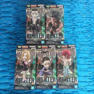 HUNTER x HUNTER 월드 컬렉터블 피규어 환영여단 전 5종류