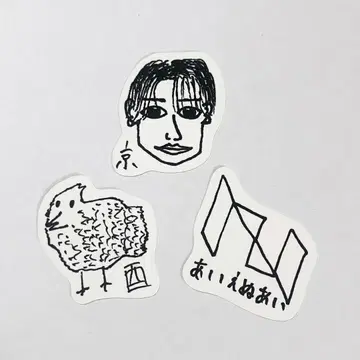 MJ 화백 후지마키 INI 로고 닭