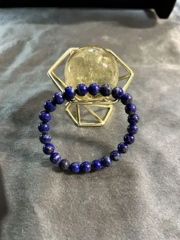 라피스라줄리 비즈 팔찌 16cm