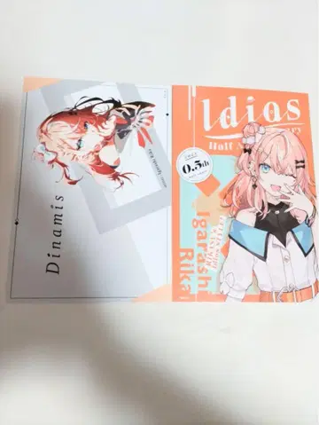 니지산지 idios 하프 기념일 엽서 이가라시 리카d