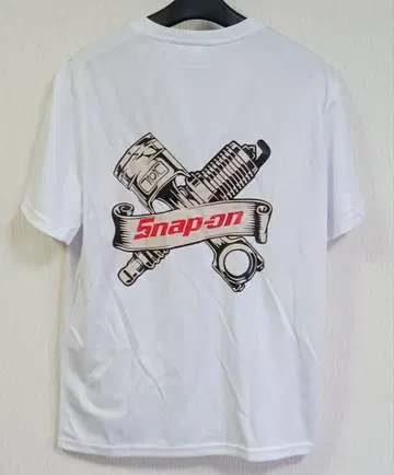 새상품 Snap-on 엔진 피스톤 셔츠 화이트 M