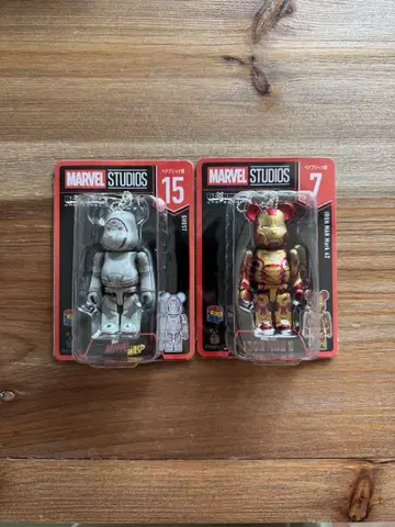MARVEL 베어브릭 제일복권 아이언맨 마크 42 고스트