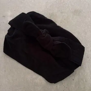 키나 와이드 헤어밴드 블랙