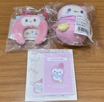 뽀뽀 마스코트 키링 머리띠 경질 카드 케이스