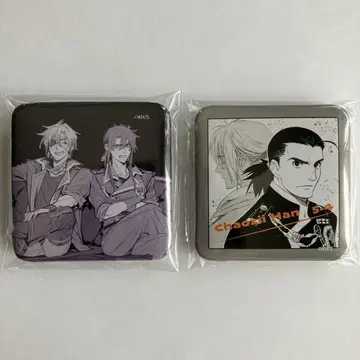 D.Gray-man 정사각형 캔뱃지 라비 칸다 아렌 정사각형 캔뱃지