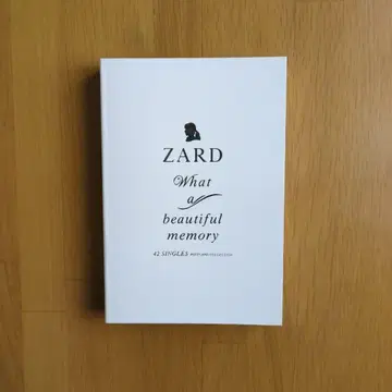 ZARD what a beatiful memory 싱글 42장 엽서