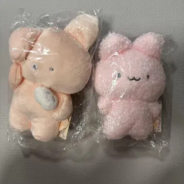 곰토끼 토모푸 봉제 인형 세트 봉제 인형 S 산엑스