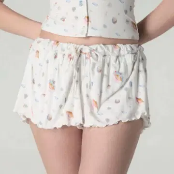 2025 SS glowny TWIRL FLARE SHORTS 숏팬츠