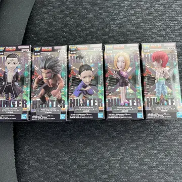 HUNTER x HUNTER 월드 컬렉터블 피규어 환영여단 전 5종류