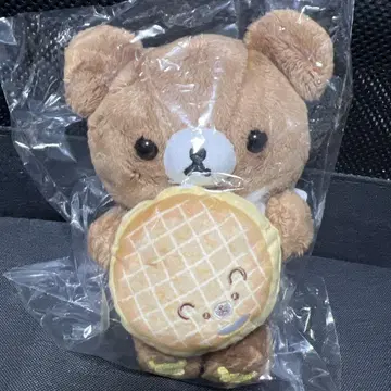 도넛 마쿠마쿠 봉제 인형 (리락쿠마 x 미스터 도넛 차이로이코구마