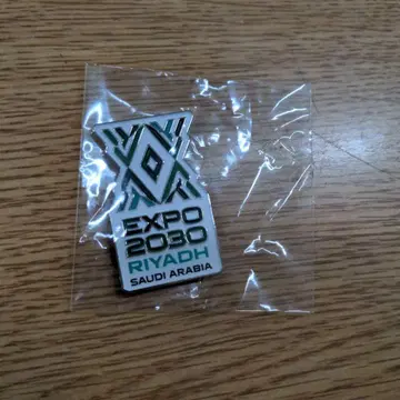 간사이 만국 박람회 사우디아라비아 핀 배지