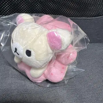 리락쿠마 x 미스터 도넛 매달리는 봉제 인형 코리락쿠마