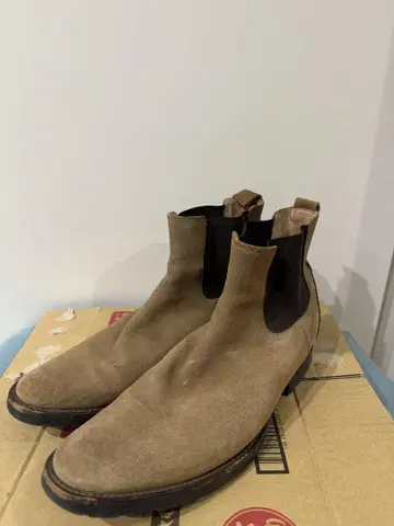 바니스뉴욕 사이드 고어 부츠 스웨이드 27.5cm