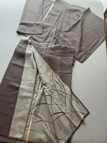 단옷감 이중 비단 갈대 워크 자수