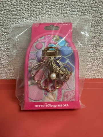 도쿄 디즈니 리조트 디즈니씨 아리엘 바나나 클립 헤어 클립