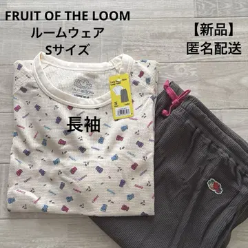 FRUIT OF THE LOOM 긴팔 롱 바지 룸웨어 S 사이즈