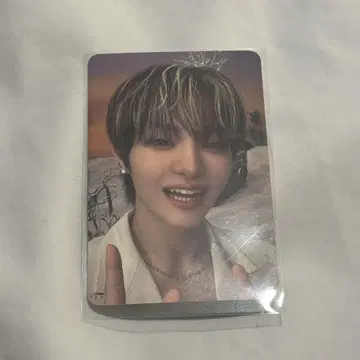 지훈 팝업 한정판 트레이딩 카드